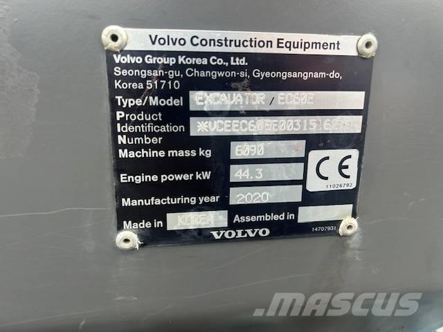 Volvo EC 60 E Miniescavatori