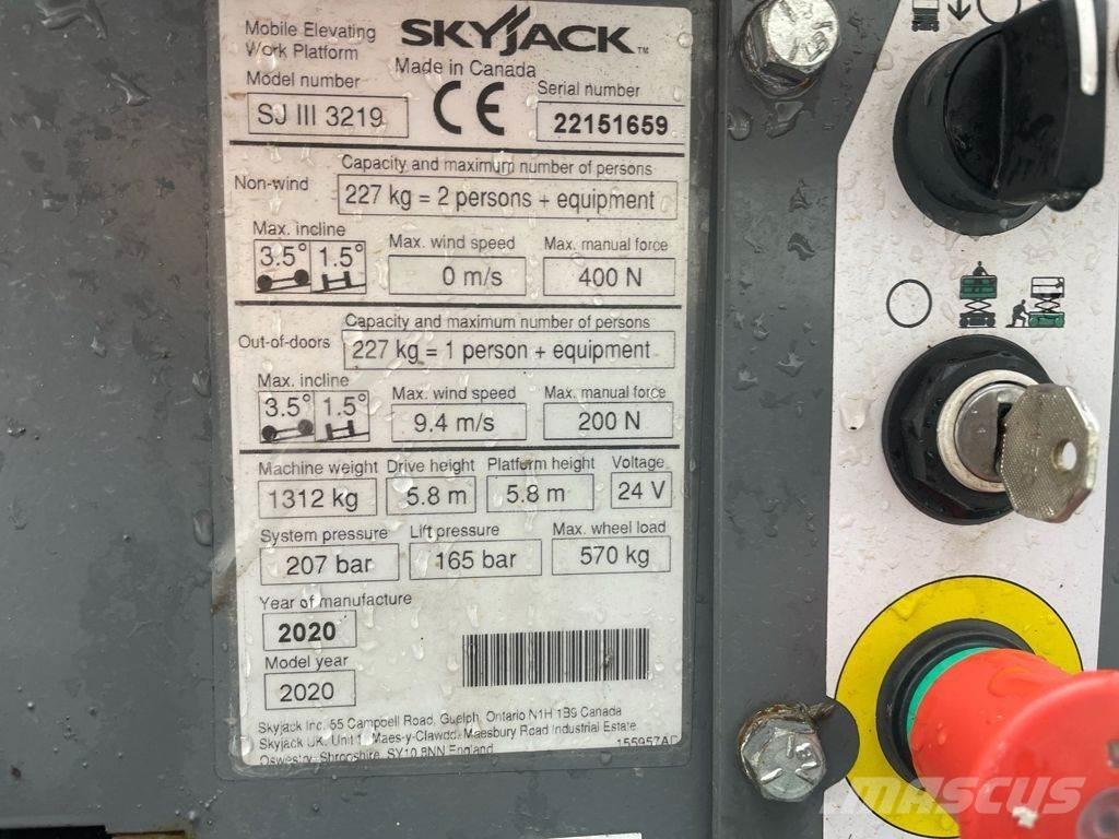 SkyJack SJ3219 Piattaforme a pantografo
