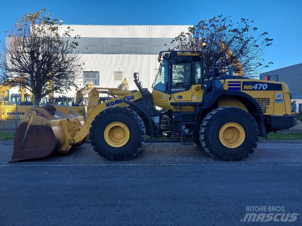 Komatsu WA470-8 Pale gommate