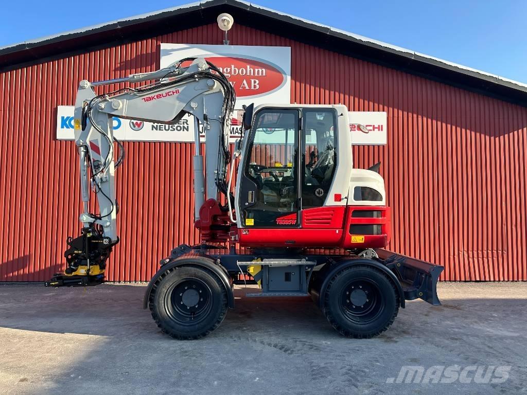 Takeuchi TB 395 W Escavatori gommati