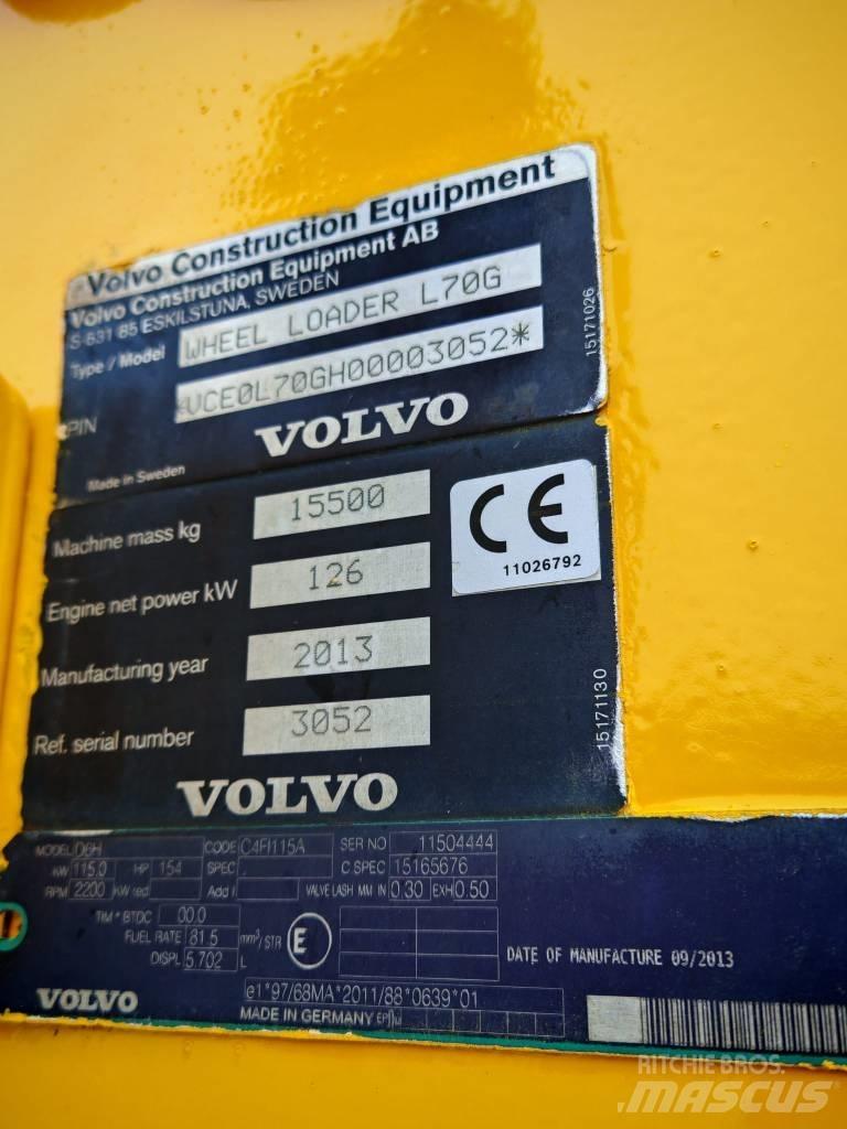 Volvo L 70 G Pale gommate