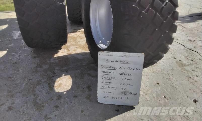 Alliance 600/55R26.5 Pneumatici, ruote e cerchioni