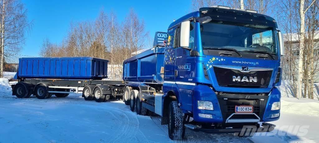 MAN TGX 35.580 Camion ribaltabili
