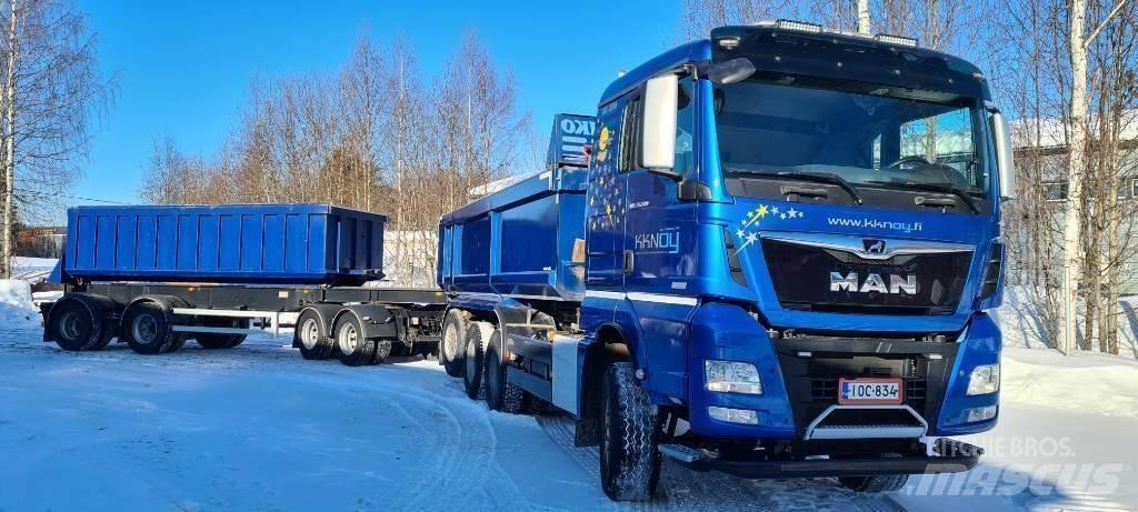 MAN TGX 35.580 Camion ribaltabili