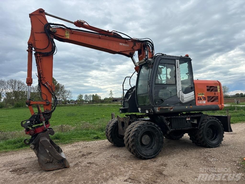 Hitachi ZX 140 W T-3 Escavatori gommati