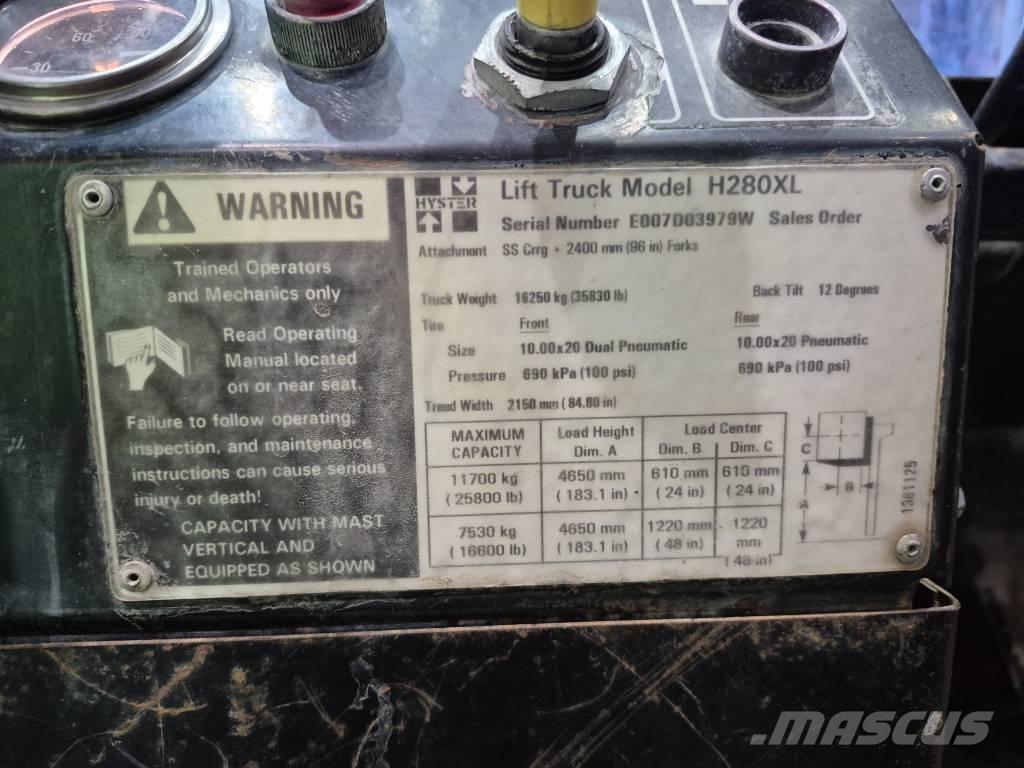 Hyster H 280 XL Carrelli elevatori-Altro