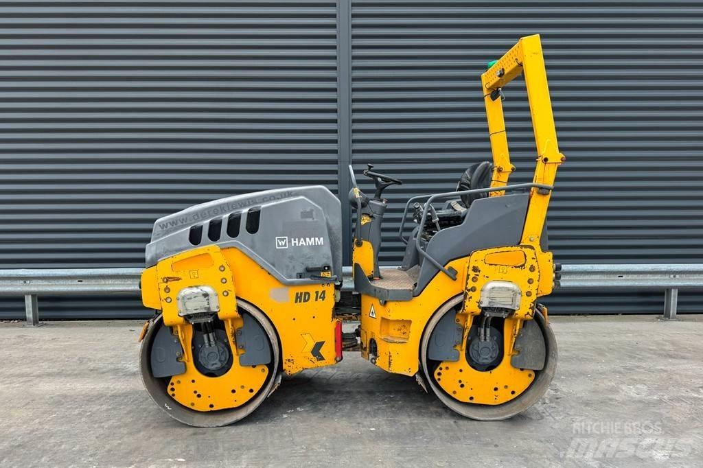 Hamm HD 14 VV Rulli a doppio tamburo