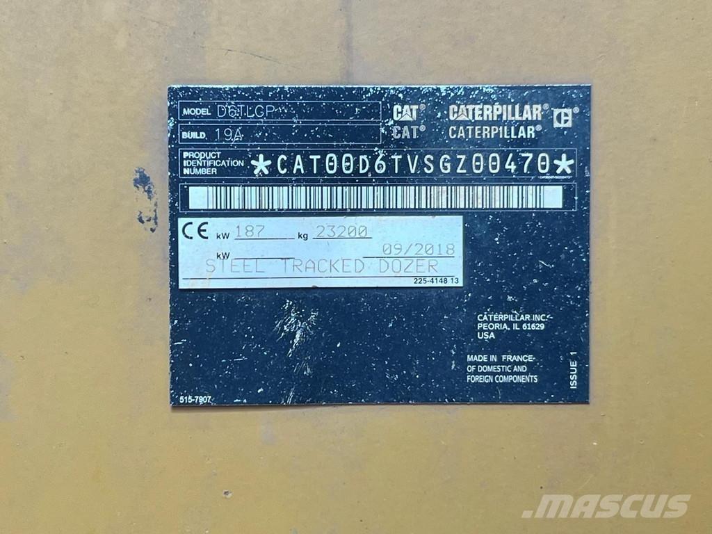 CAT D6T LGP Dozer cingolati