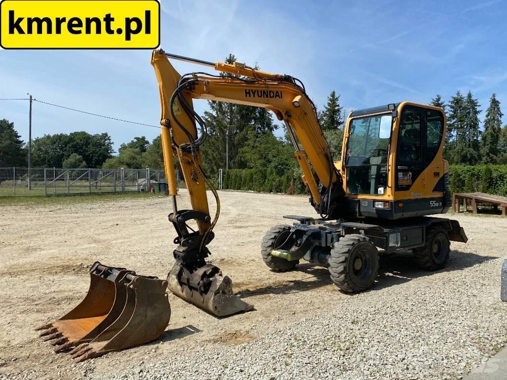 Hyundai Robex 55-9 A Escavatori gommati