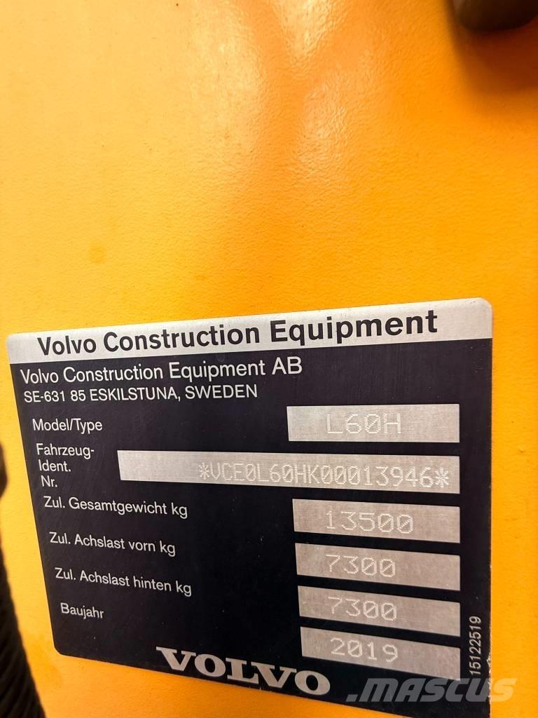 Volvo L 60 H Pale gommate