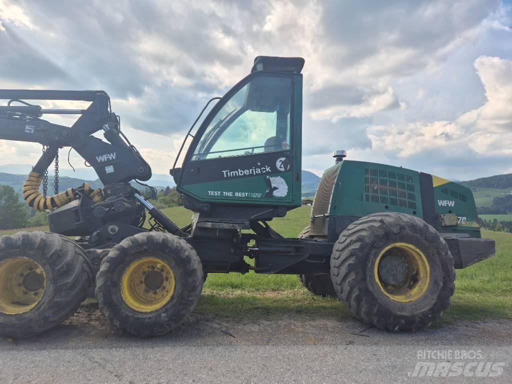 Timberjack 1070D Abbattitrici, Disboscatrici