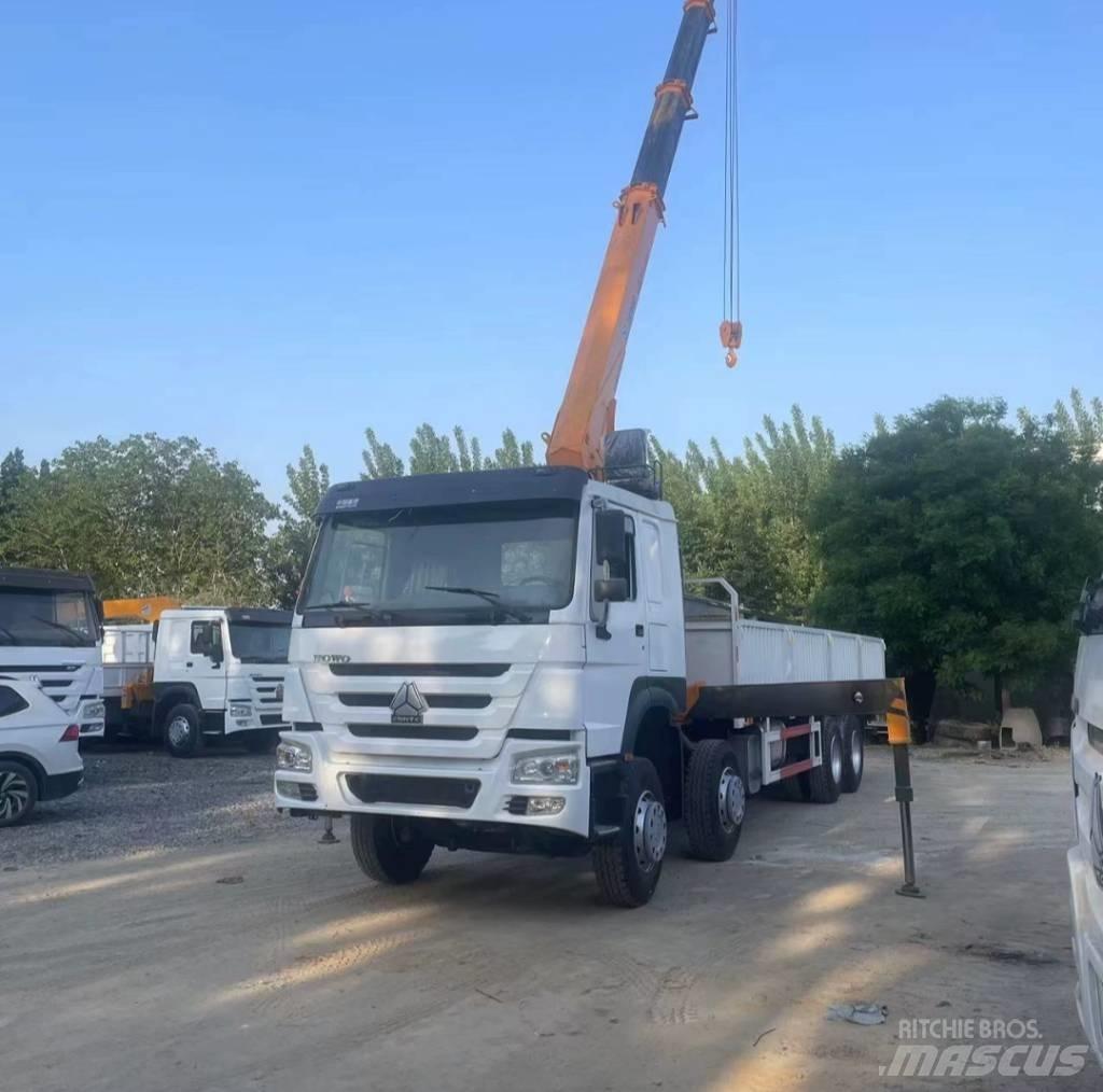 Howo 371 375 Camion con gancio di sollevamento