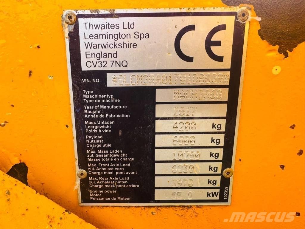 Thwaites 6T Mini dumper