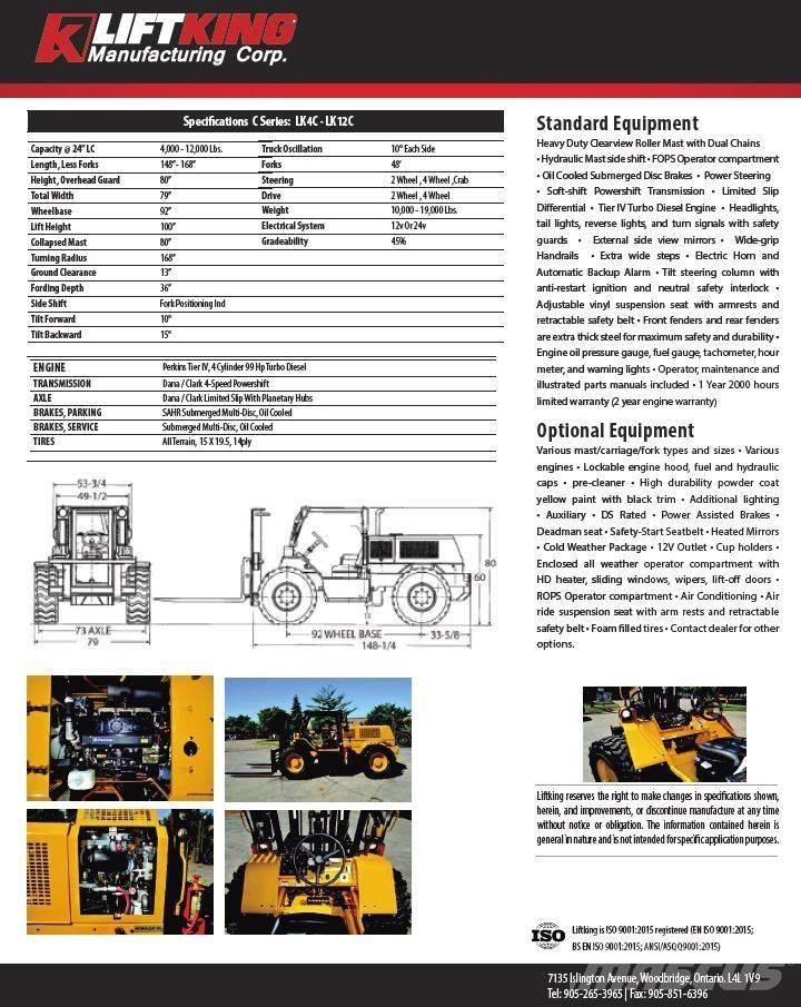 Liftking LK12C Elevatore per esterni