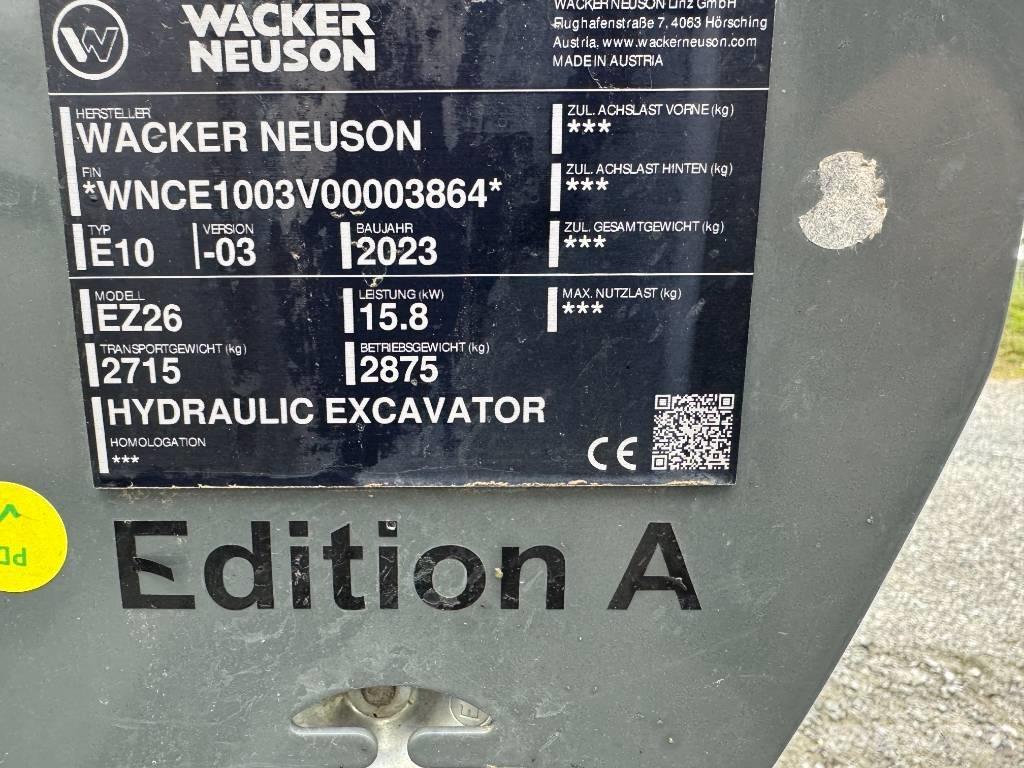 Wacker Neuson EZ26 Escavatori cingolati