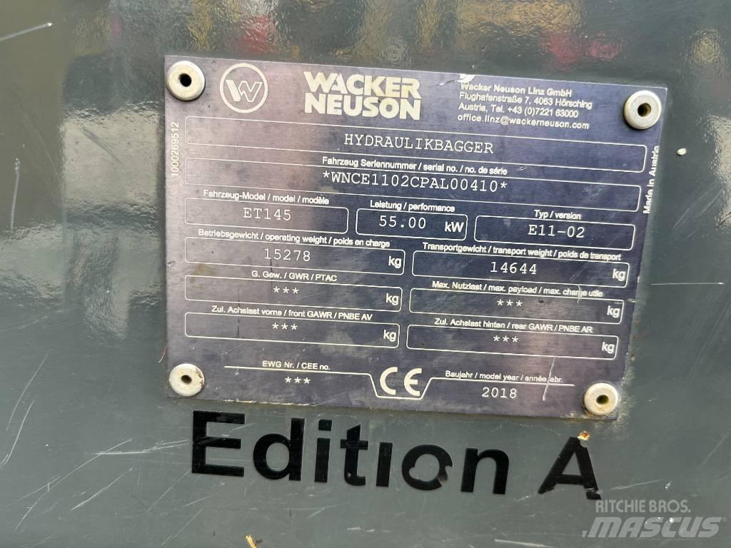 Wacker Neuson ET 145 Escavatori cingolati