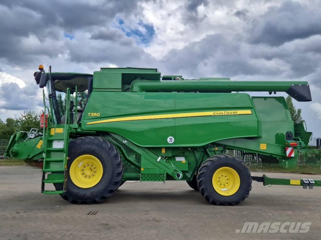 John Deere T 550 Mietitrebbiatrici