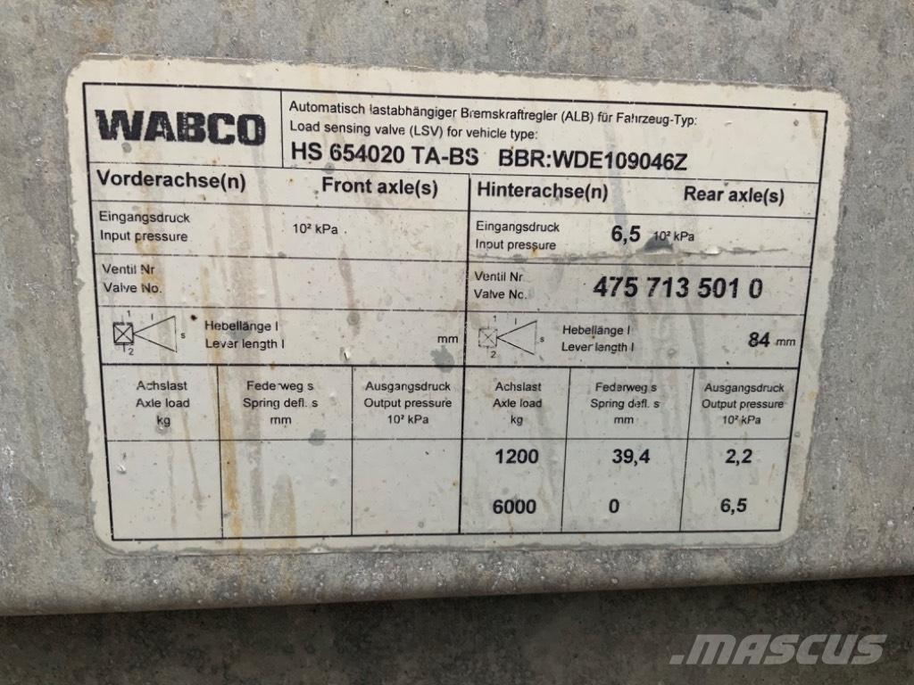 Humbaur HS 6540 Rimorchio per il trasporto di veicoli