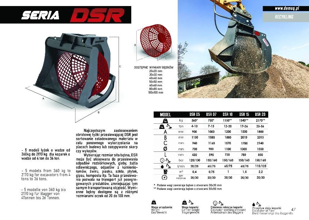  DEMOQ DSR15 Benne vaglianti