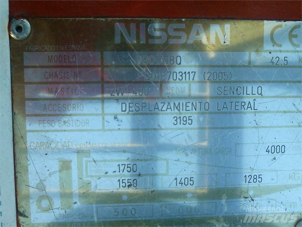 Nissan FD01A18Q Carrelli elevatori diesel