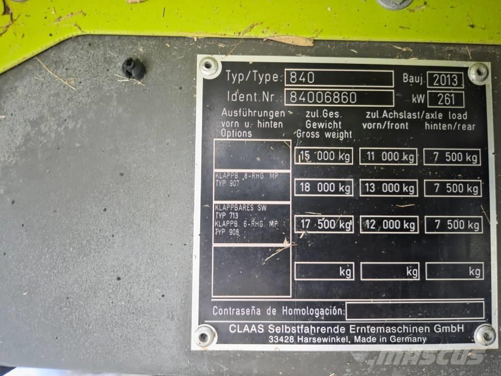 CLAAS Tucano 480 Mietitrebbiatrici