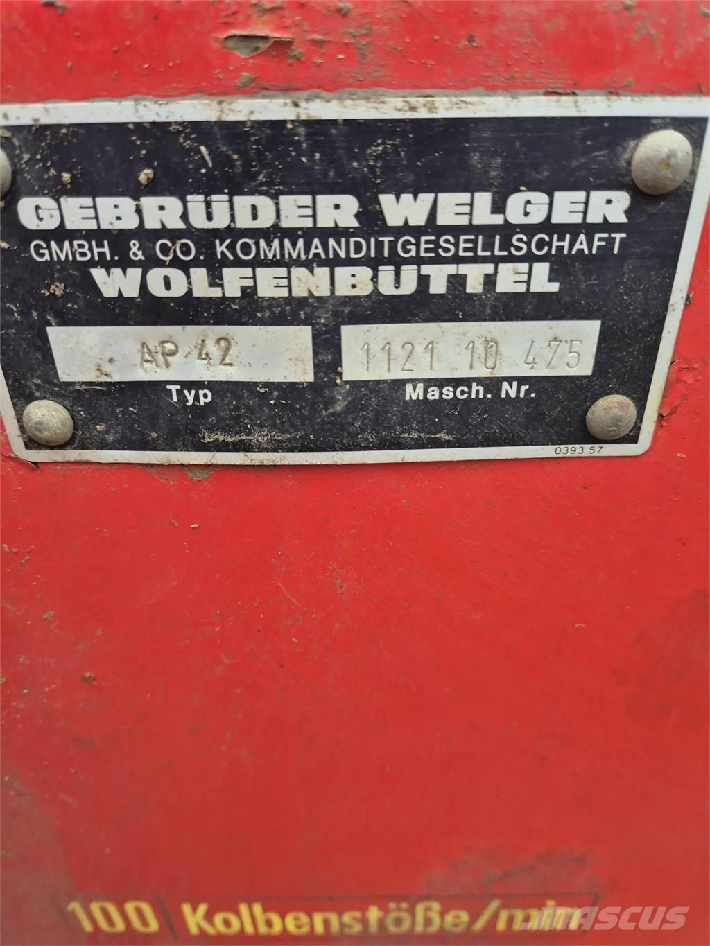 Welger AP42 Presse quadre