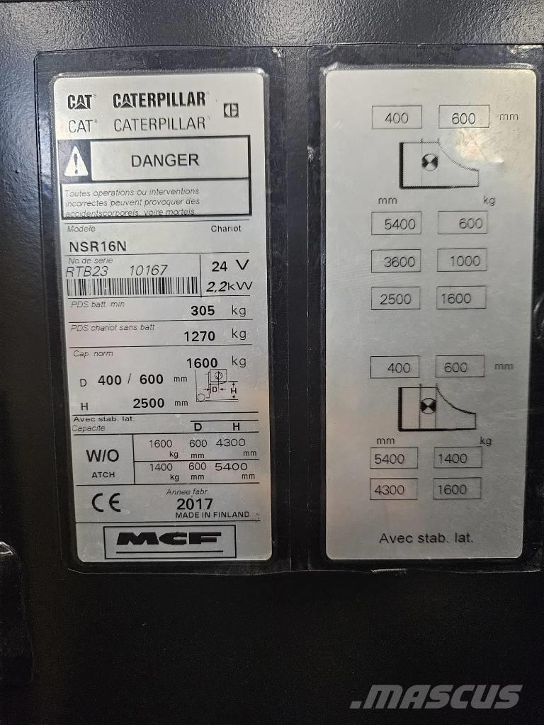 CAT NSR16N (vuokralla) Carelli stoccatori  automatici-usati