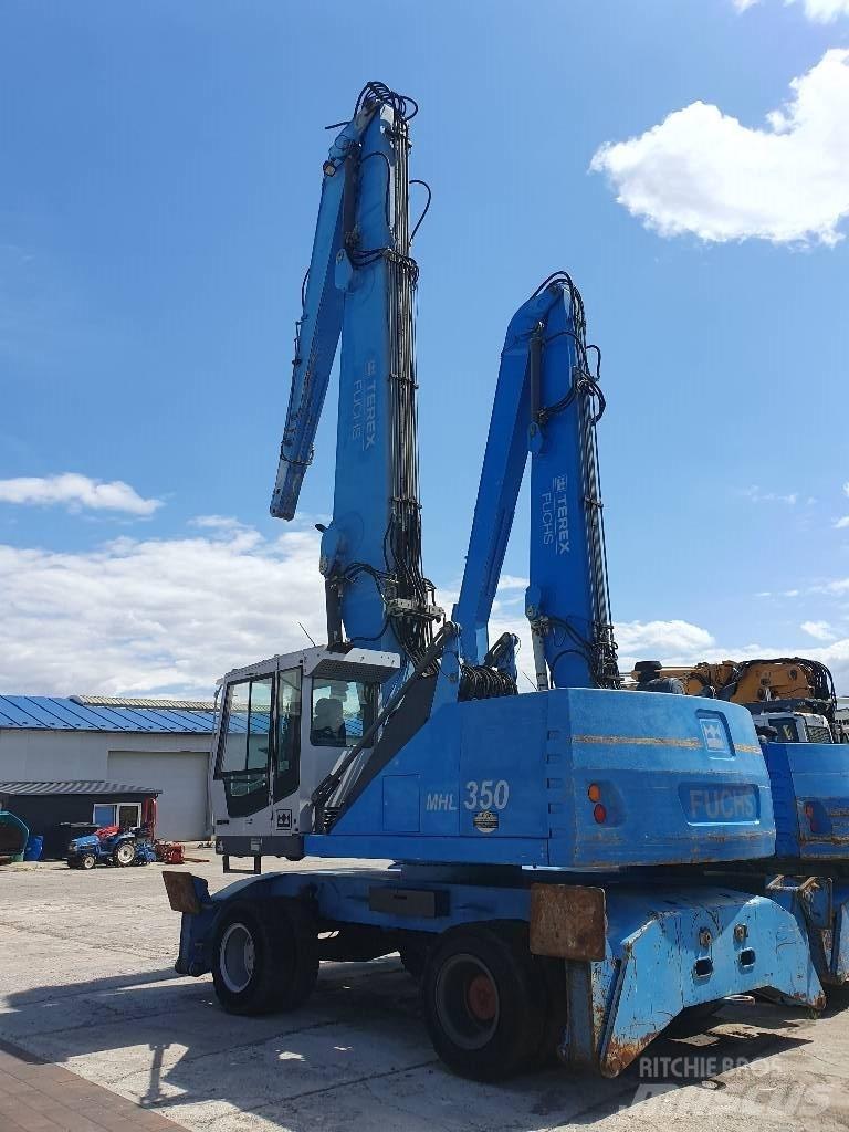 Terex Fuchs MHL350 Movimentazione rifiuti