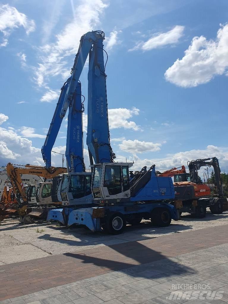 Terex Fuchs MHL350 Movimentazione rifiuti