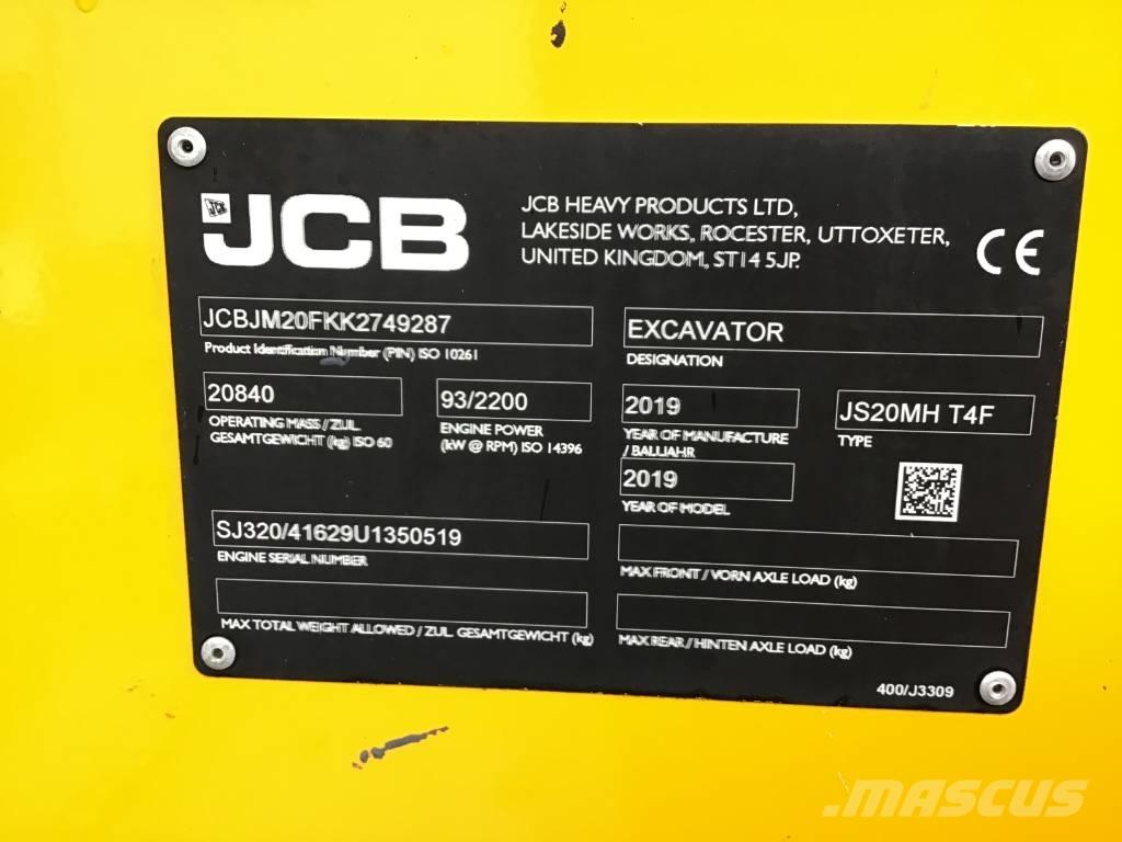JCB JS 20 MH Movimentazione rifiuti