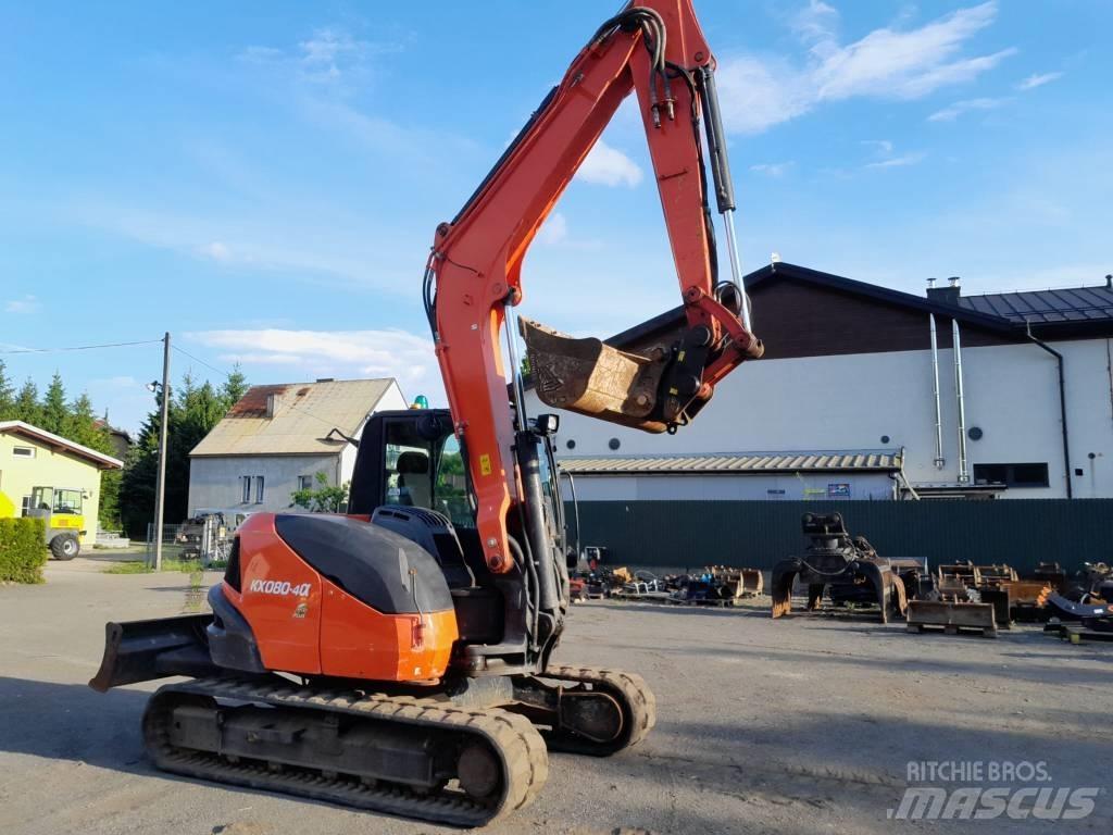 Kubota KX 080-4 Escavatori medi 7t - 12t