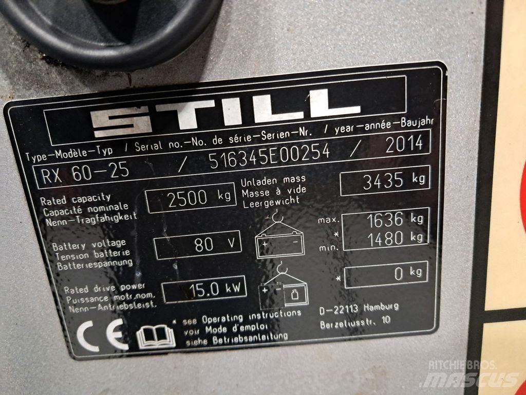 Still RX60-25 Carrelli elevatori elettrici