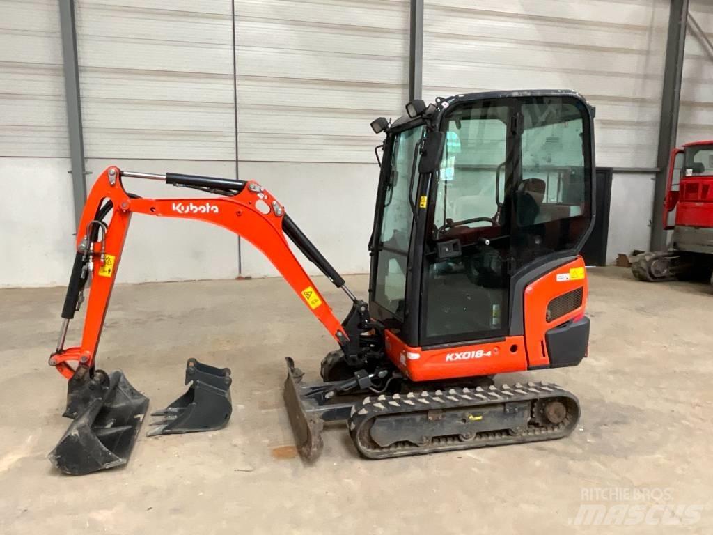 Kubota KX 018-4 Miniescavatori