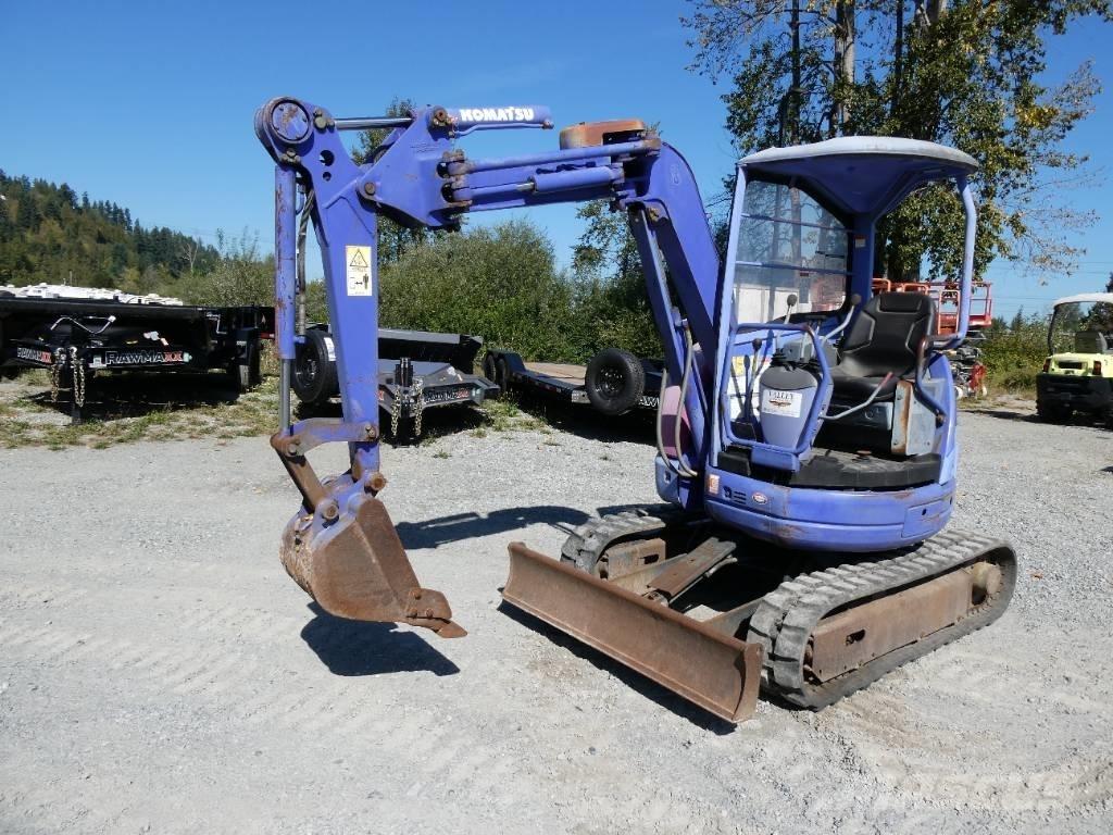 Komatsu PC20UU-3 Miniescavatori