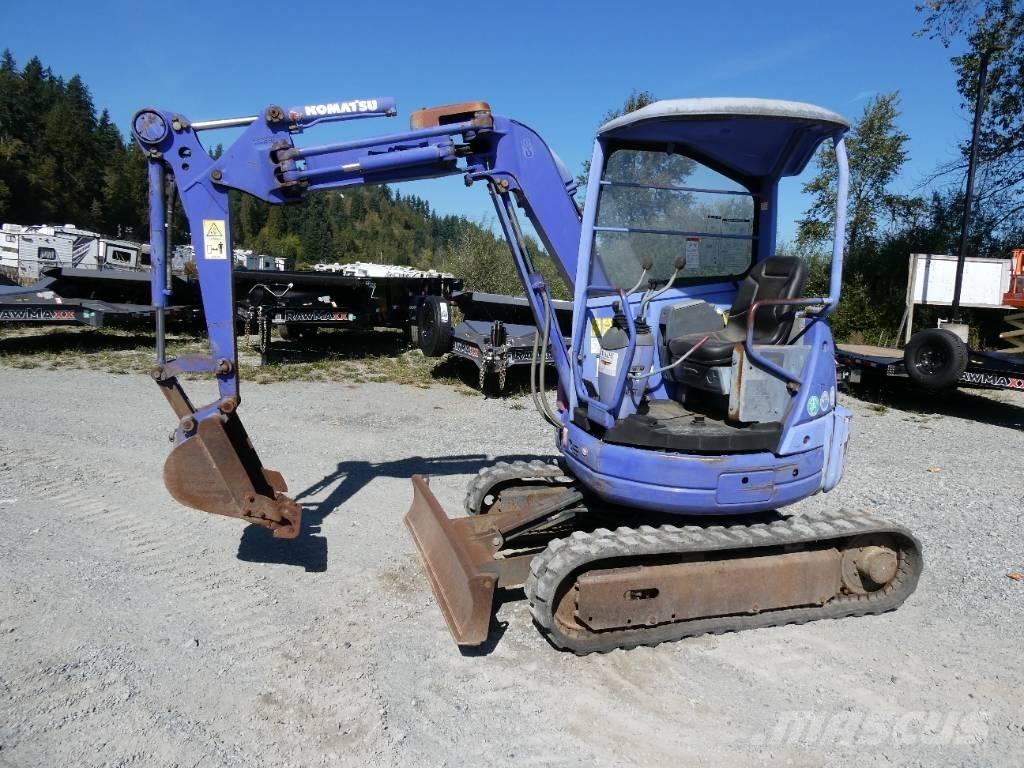 Komatsu PC20UU-3 Miniescavatori