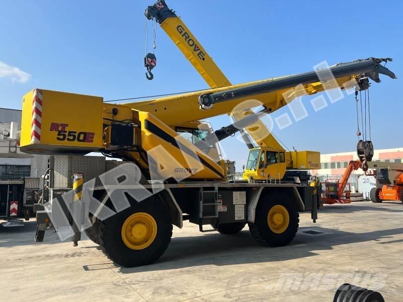 Grove RT550E Gru per terreni difficili