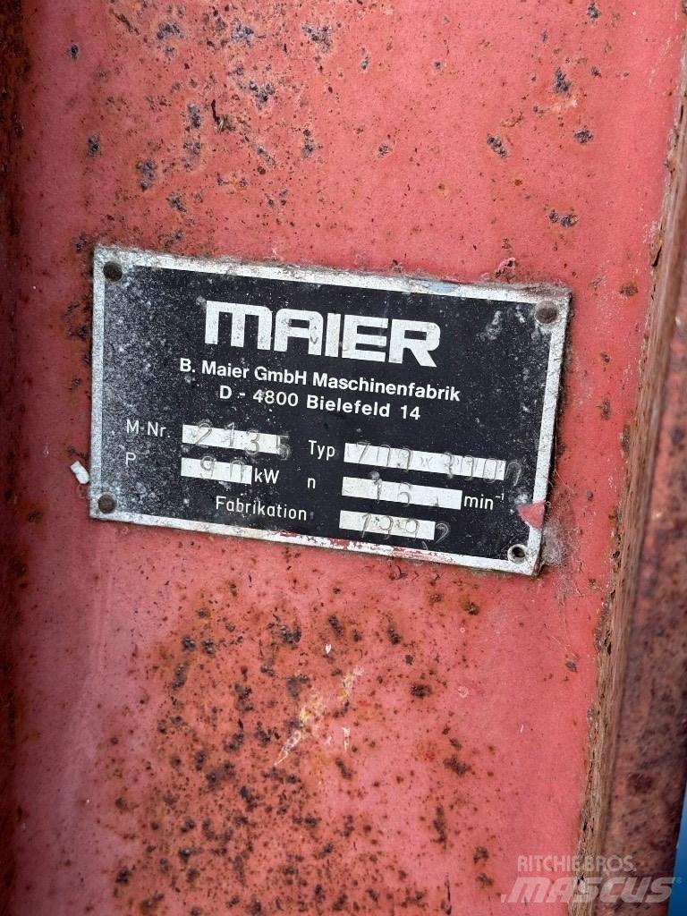 Maier 709 Trituratori di rifiuti