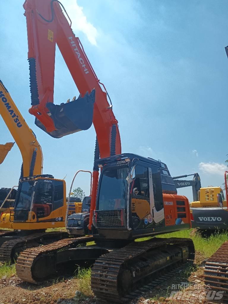 Hitachi ZX 210 Movimentazione rifiuti