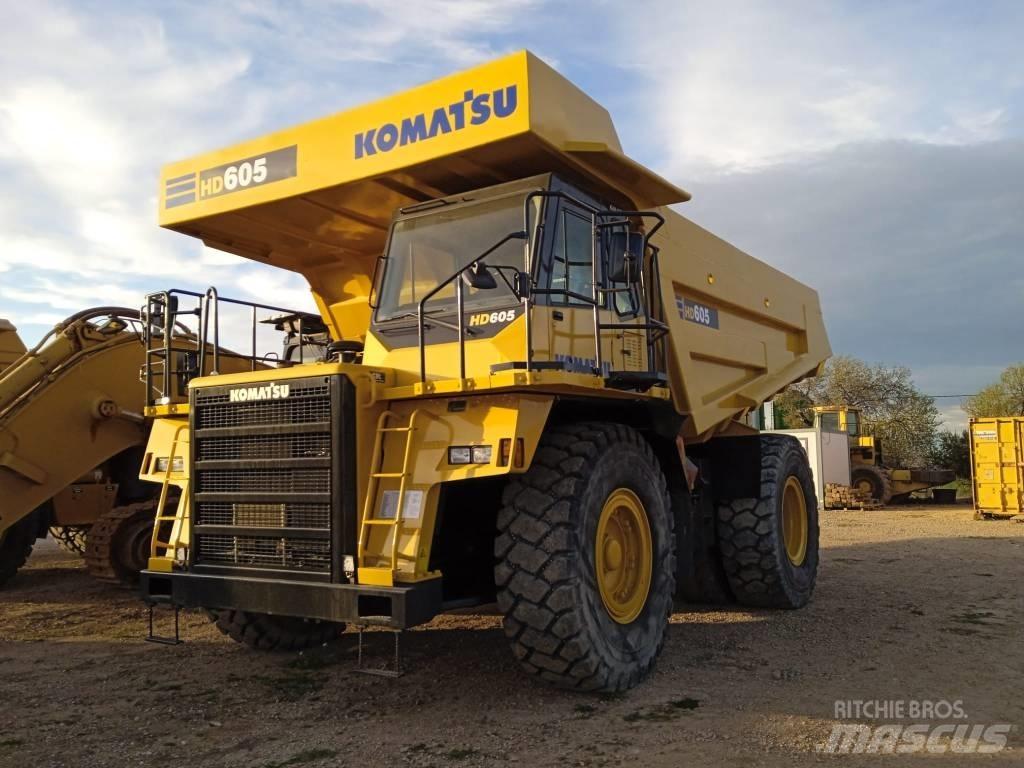 Komatsu HD 605-7E0 Dumper a telaio rigido