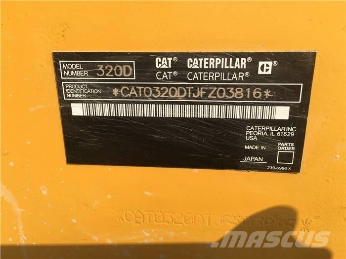 CAT 320 D Escavatori cingolati