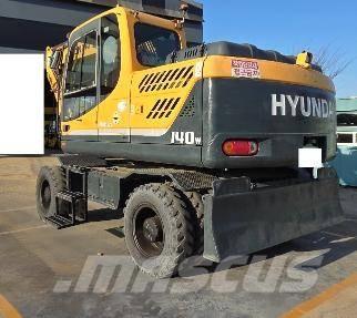 Hyundai Robex 140 W Escavatori gommati