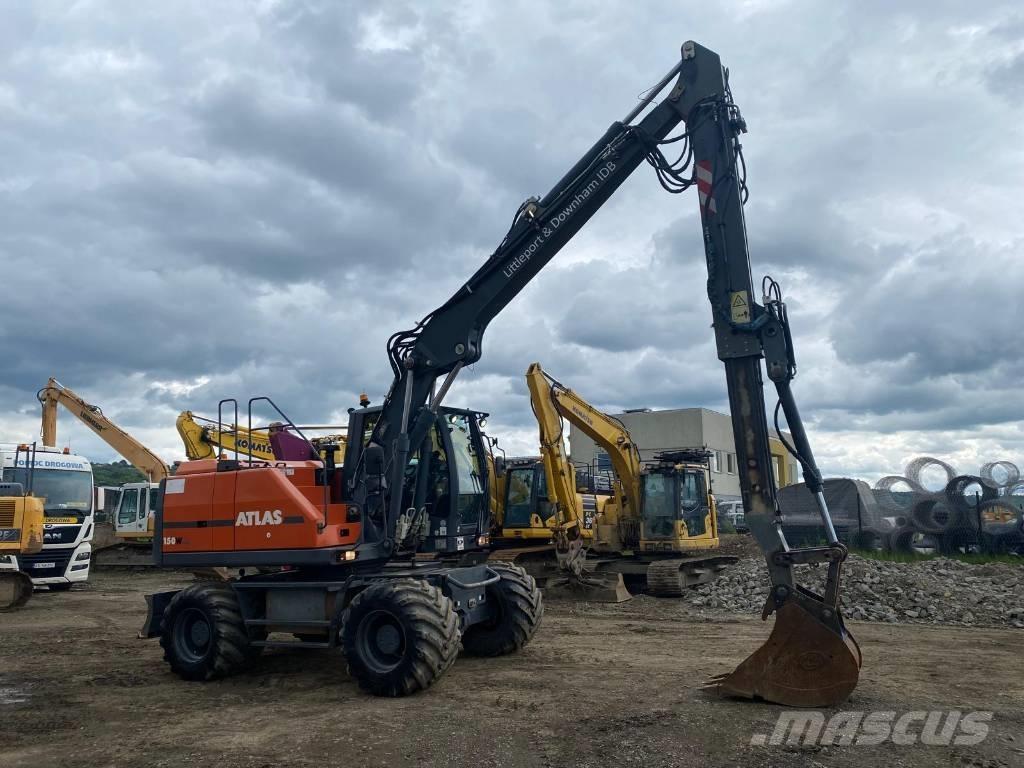 Atlas 150 W Escavatori gommati
