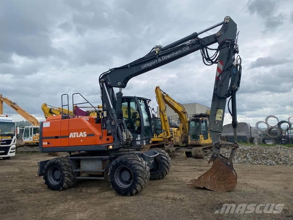 Atlas 150 W Escavatori gommati