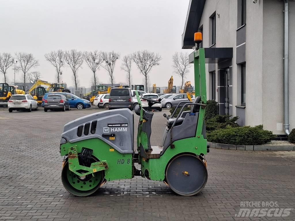 Hamm HD 8 VV Rulli a doppio tamburo
