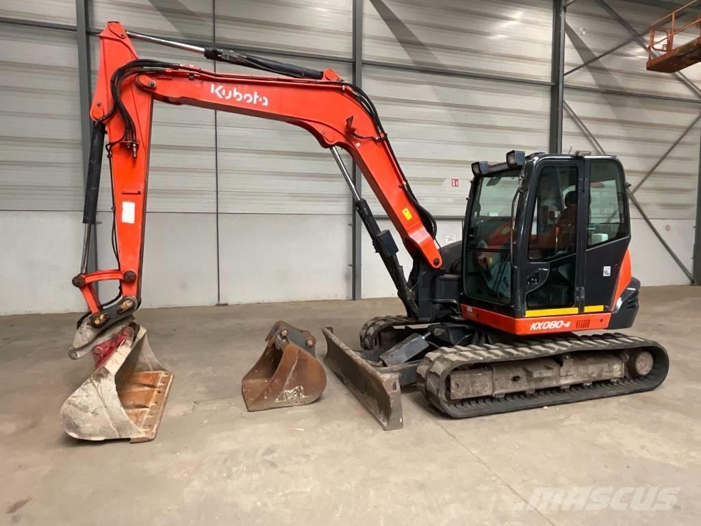 Kubota KX 080-4 Escavatori medi 7t - 12t