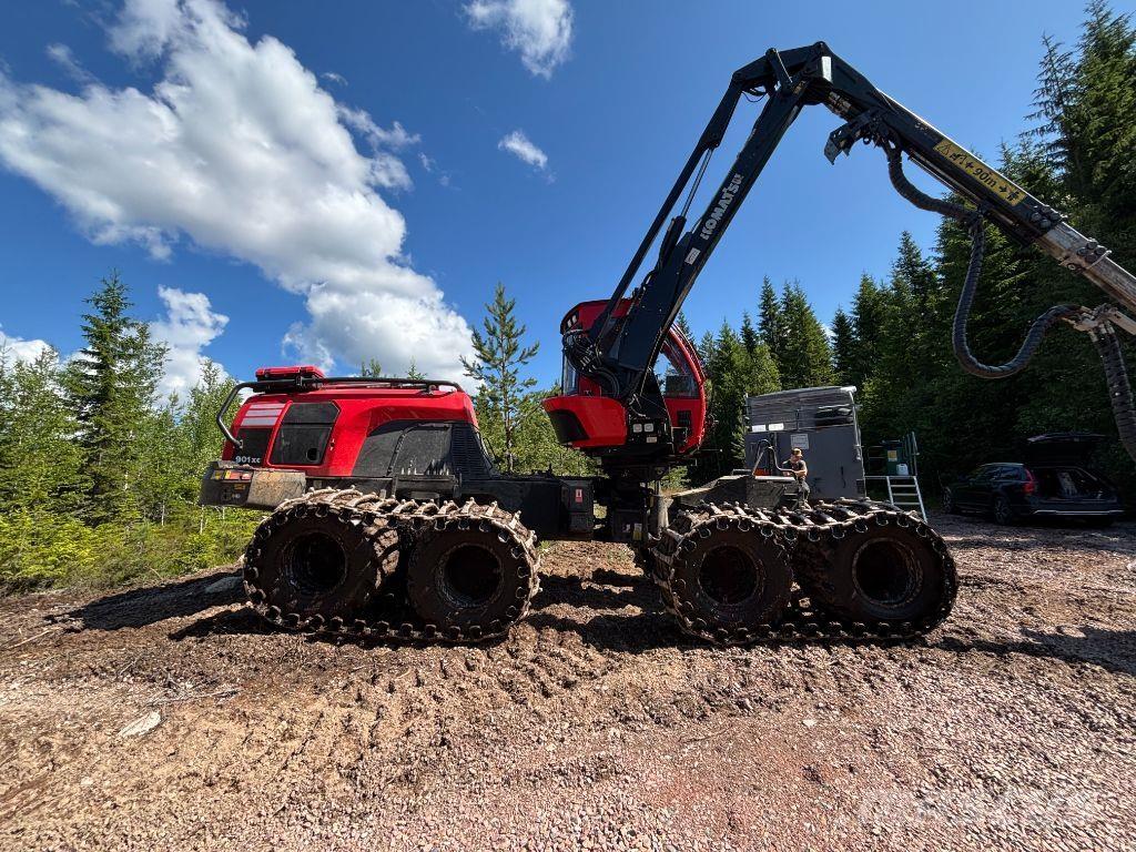 Komatsu 901XC Abbattitrici, Disboscatrici