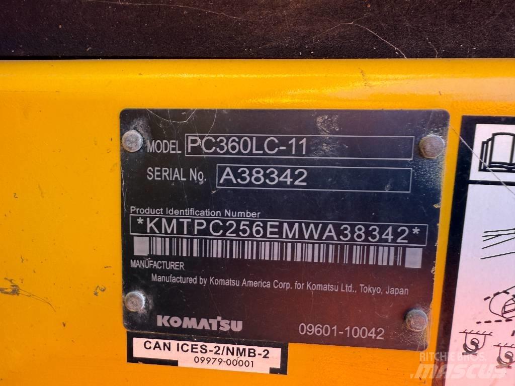 Komatsu PC360LC-11 Escavatori cingolati
