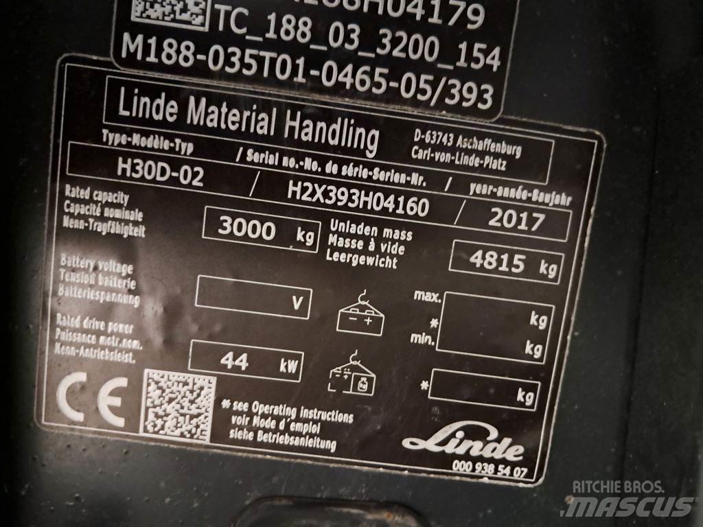 Linde H30D-02 Carrelli elevatori diesel