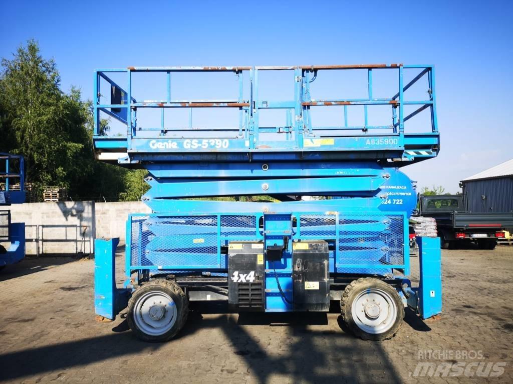 Genie GS 5390 RT Piattaforme a pantografo