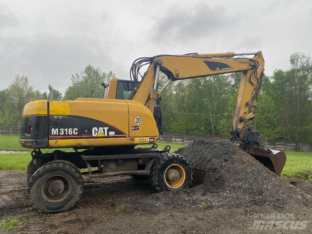 CAT M 316 C Escavatori gommati